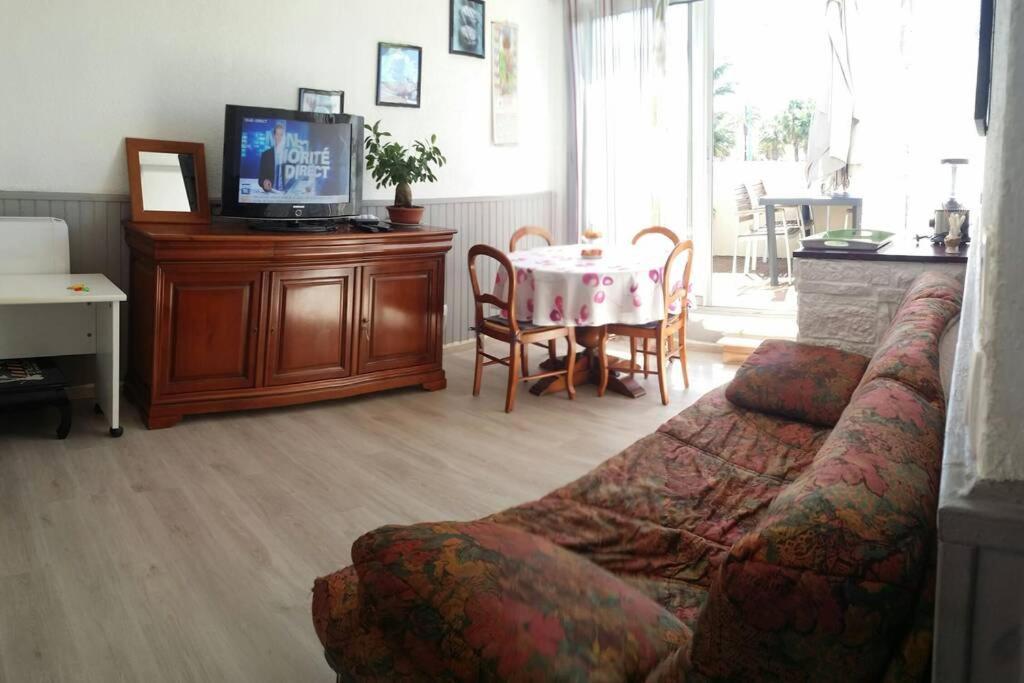 Ferienwohnung Beau T2 Climatise Avec Terrasse 100M Plage Saint-Cyprien  Exterior foto
